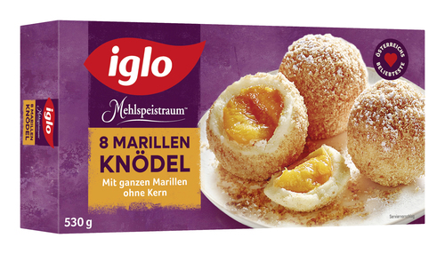 Iglo Marillenknödel ohne Kern TK 530g