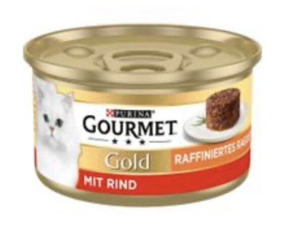 Gourmet Gold Raffiniertes Ragout mit Rind 85g