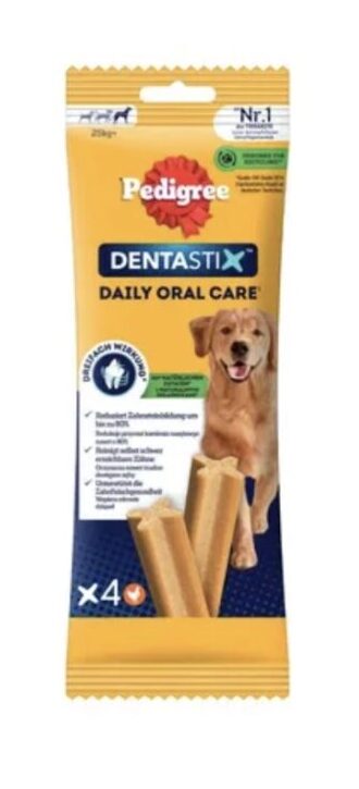 Pedigree Dentastix Large >25 kg 4 Stück – 154 g