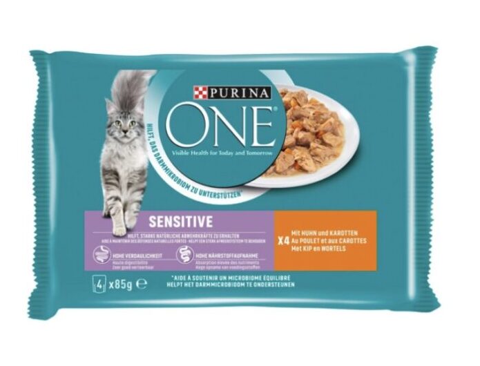 Purina One Sensitive Huhn & Karotten 340 g