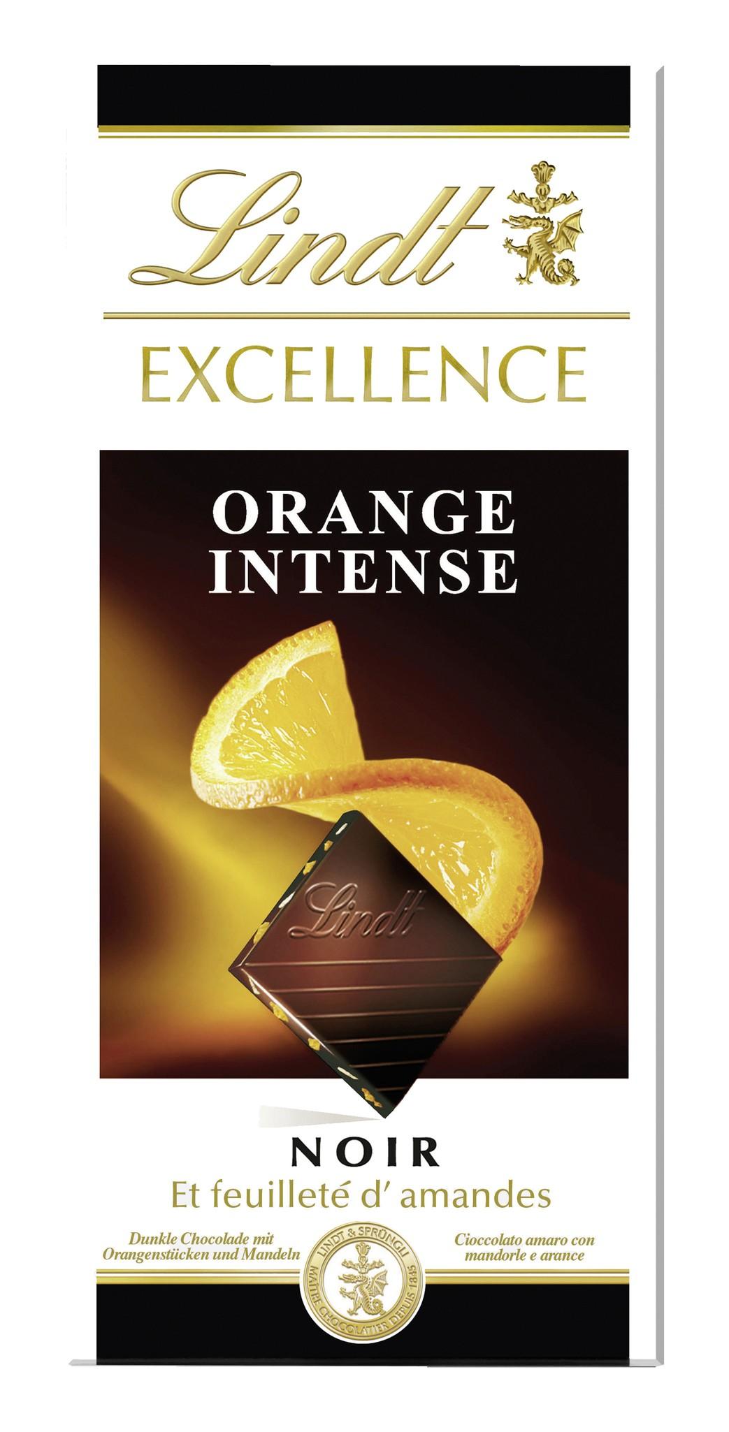 Lindt Excellence Orange Intense Schokolade 100g