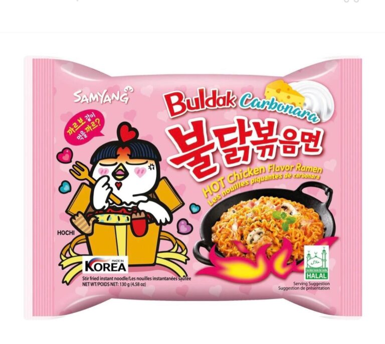 Buldak Carbonara Hot Chicken Flavor Ramen 130g