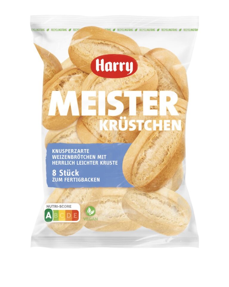 Harry Meister Krüstchen 8er Aufbackbrötchen